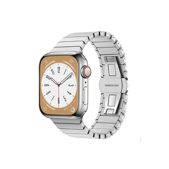 Apple Watch 38mm Kr413 Fine Steel Kordon (saat Değildir) - Gümüş ürün görseli 1