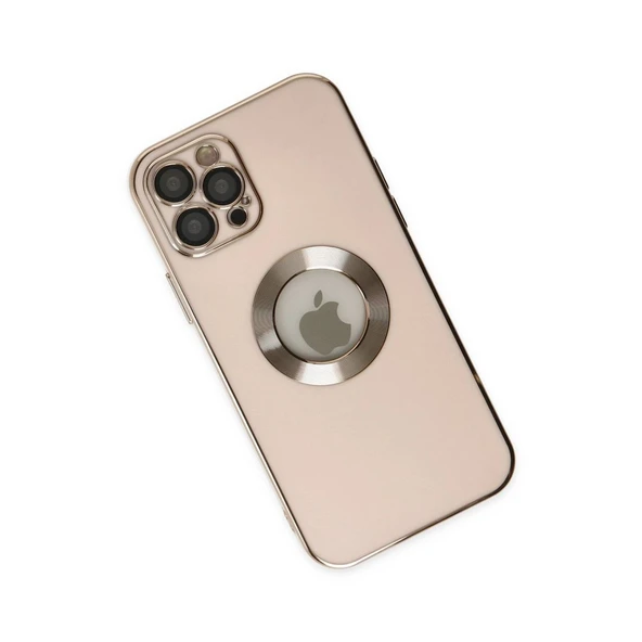 Apple İphone 12 Pro Max Kılıf Store Silikon - Pembe - Resim 3