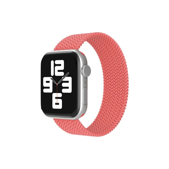 Apple Watch 42mm Ayarlı Solo Silikon Kordon (saat Değildir) - Pembe ürün görseli 1
