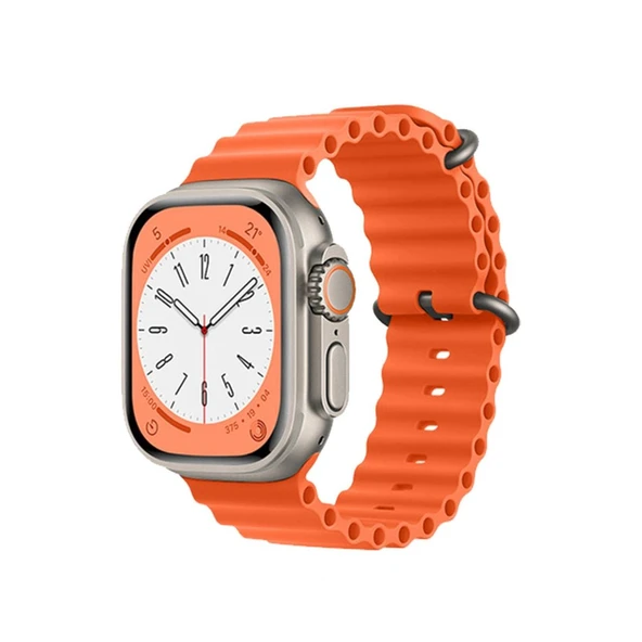 Apple Watch 42mm Ocean Kordon (saat Değildir) - Turuncu ürün görseli 1