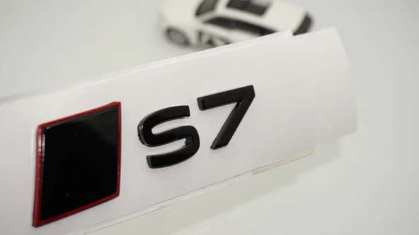 DK Tuning S7 2025+ Bagaj Siyah Yazı Logo Arma Audi İle Uyumlu ürün görseli 1