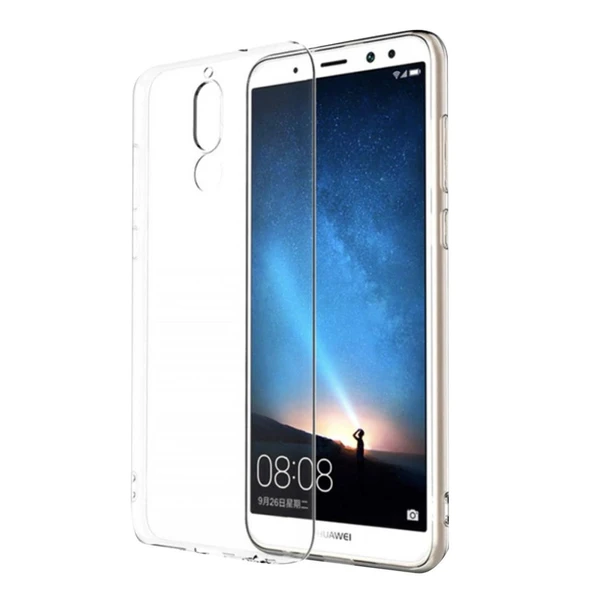 Huawei Mate 10 Lite Kılıf Lüx Şeffaf Silikon ürün görseli 1