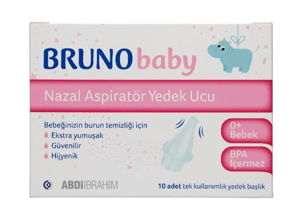 Bruno Baby Nazal Aspiratör Yedek Uç 10'lu ürün görseli 1
