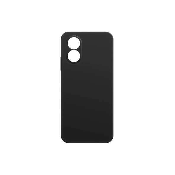 Oppo A38 Kılıf First Silikon - Siyah - Resim 2