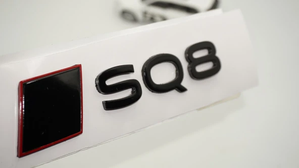 DK Tuning SQ8 2025+ Bagaj Siyah Yazı Logo Arma Audi İle Uyumlu ürün görseli 1