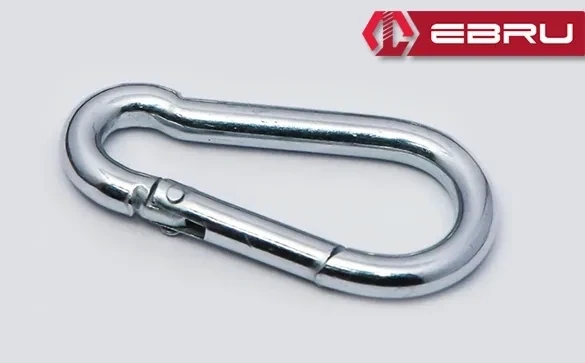 Yaylı Karabina, Çengel, Kanca 4Mm - 5 Adet ürün görseli 1
