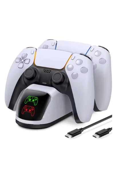 Ps5 Dualsense Şarj Istasyonu 5 Uyumlu Charging Station ürün görseli 1