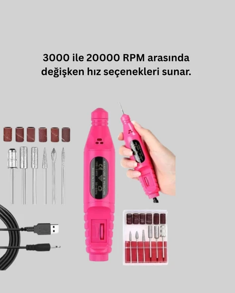 Ev Tipi Profesyonel Tırnak Törpüleme Aleti - Resim 2