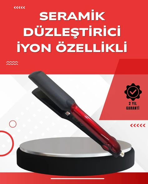 160°–220° Isı Ayarlı Saç Düzleştirici – Seyahat Tipi Hafif Model ürün görseli 1