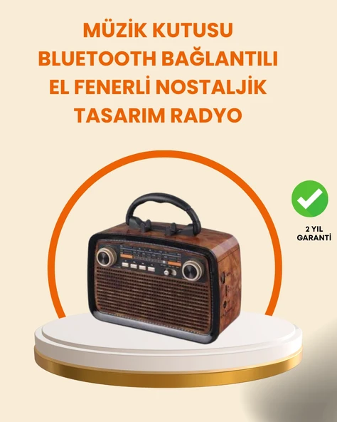 Bluetooth Hoparlör – Kablosuz Bağlantı, Geniş Ses Alanı, Radyo Destekli, Hafif Taşınabilir ürün görseli 1