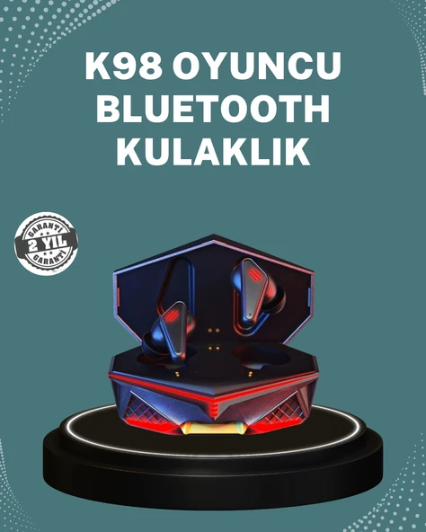 Bluetooth 5.0 Kablosuz Kulaklık Ergonomik Tasarım ürün görseli 1