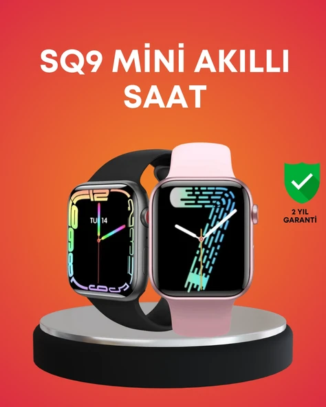 Akıllı Saat Amoled Dokunmatik Ekran Nabız Uyku Adım Takibi ürün görseli 1