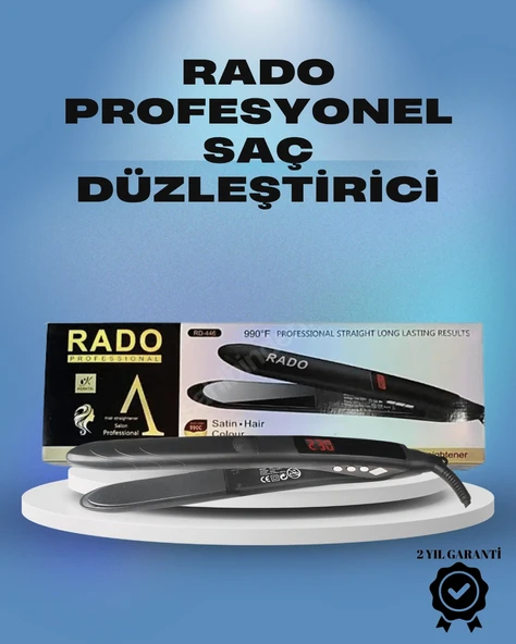 Rado Rd-446 Hızlı Isınan Profesyonel Düzleştirici ürün görseli 1