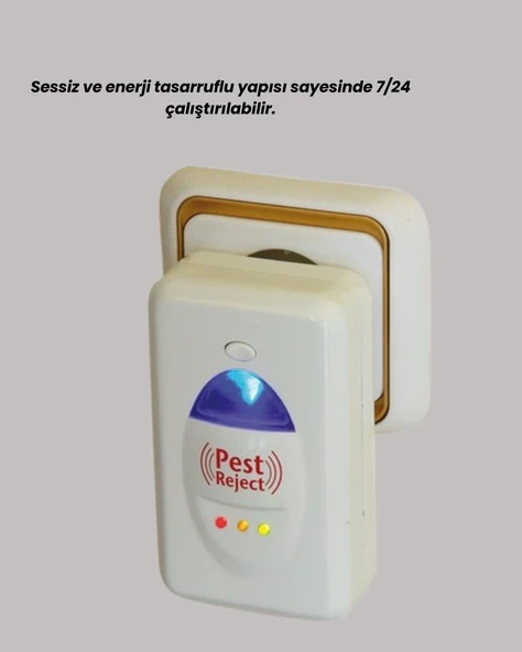 Geniş Alan Kapasiteli Sessiz Tasarruflu Haşere Kovucu - Resim 5