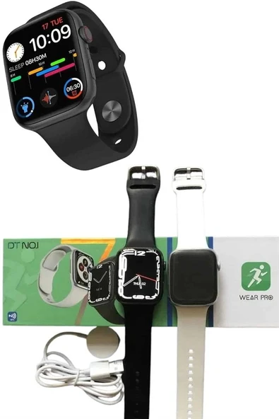 Akıllı Saat Wireless Şarj Yüksek Çözünürlüklü Müzik Dinleme Sesli Cevaplama ürün görseli 1