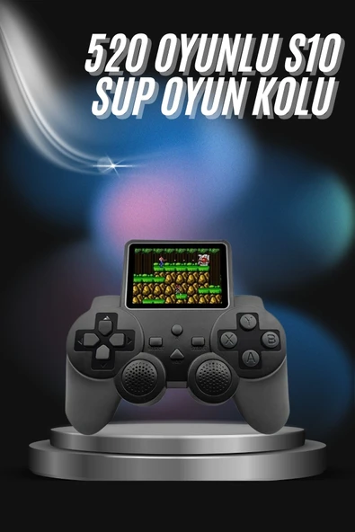 S10 Gamepad 520 Oyunlu Klasik Taşınabilir Oyunlar Oyun Konsolu El Atarisi ürün görseli 1