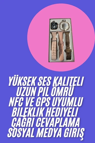 Genç Kızlara Özel Akıllı Saat 41 Mm Çağrı Cevaplayabilen Nfc Gps ürün görseli 1
