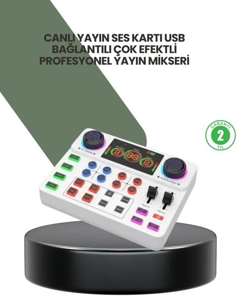 Podcast Karaoke Sosyal Medya Yayınları İçin Ses Kartı ürün görseli 1