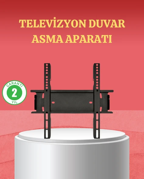 32-42 İnç Tv Askı Atı Kolay Kurulum Düz Kompakt Tasarım ürün görseli 1