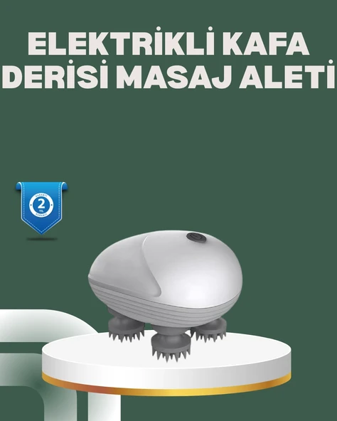 Derin Masaj Sağlayan Elektrikli Kafa Masaj Aleti ürün görseli 1