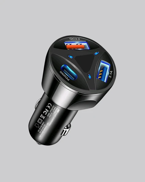 55W Güçlü Araç Power Delivery Destekli - Resim 3