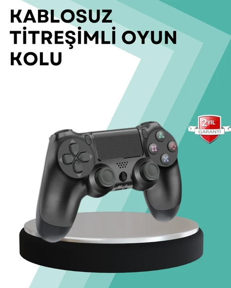 Kablosuz Ps4 Oyun Kolu – Çift Titreşimli Motor, Uzun Pil Ömrü Hassas ürün görseli 1
