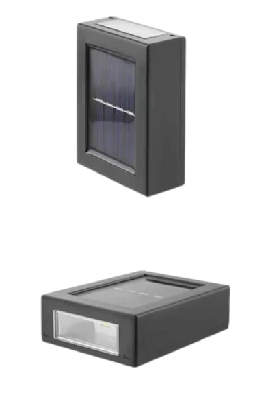 Yeni Model Solar Çift Taraflı Duvar Lambası Dekoratif Duvar Lambası - Resim 2