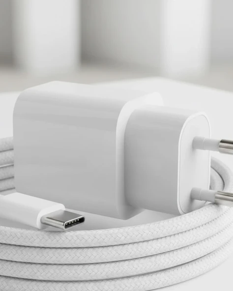 Yüksek Güçlü 35W Hızlı Adaptör Seti - Resim 5