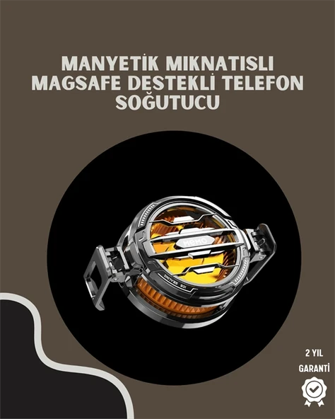 Tüm Telefonlarla Uyumlu Kompakt Soğutucu | Yüksek Performanslı Hızlı Soğutma ürün görseli 1
