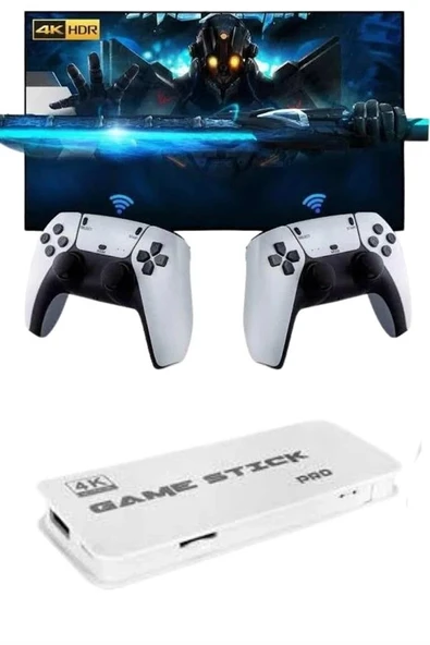3D 4K Hd 2.4G Game Stick 4K Hd Oyun Konsolu Çift Kollu ürün görseli 1