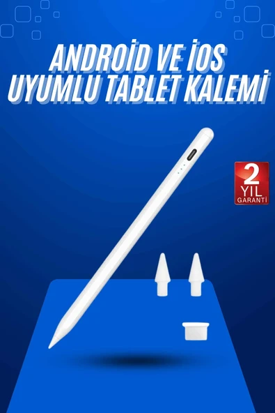 Dokunmatik Kalem Tablet Kalemi Çizim Stylus Kalem Yedek Uçlu ürün görseli 1
