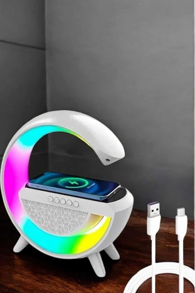 Hoparlör 15W Hızlı Led Gece Lambası - Resim 4