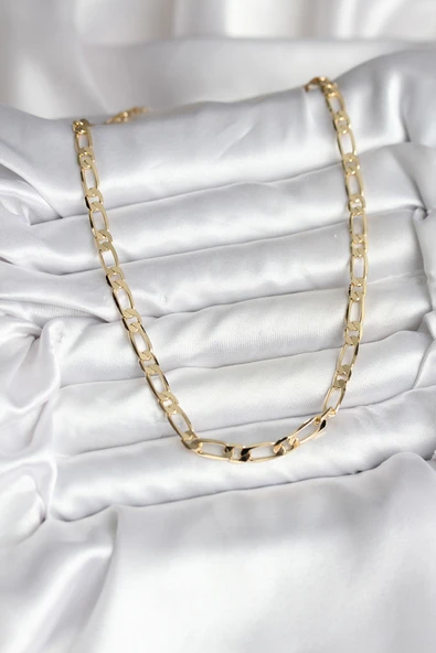 14K Gold Renk Kaplama Model Cm Kadın Kolye - Resim 2