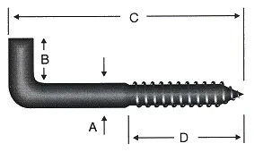Şofben Çivisi No 2 / 5.8X60 - 100 Adet - Resim 2
