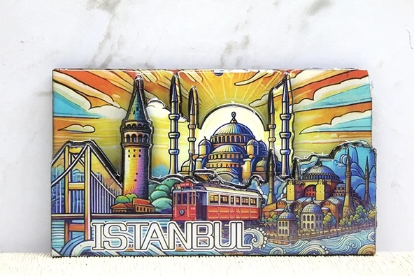 Ahşap İstanbul Temalı Magnet Alk4365 ürün görseli 1