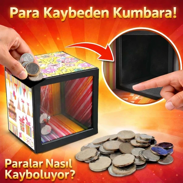 Kaybeden Sihirli Kumbara – Şaşırtan Tasarım Kutu ürün görseli 1