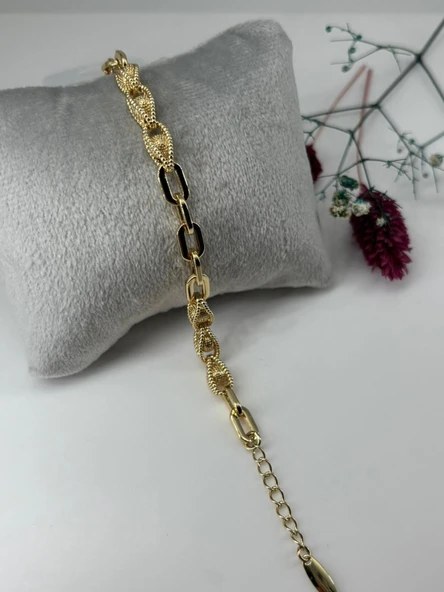 Pirinç Bileklikler 18+3 Cm - Kbl0326 ürün görseli 1