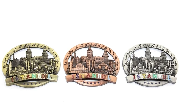 İstanbul Temalı Metal Magnet Alk3329 ürün görseli 1