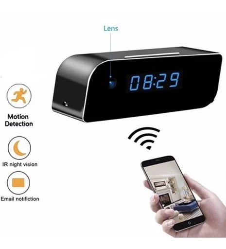 4K Wifi Gizli Kamera Bebek Bakıcı Kamera 1080P Masa Üstü Sesli Kayıt ürün görseli 1