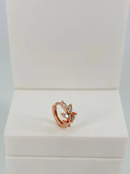 Zirkon Taşlı Uç Kısmı : Pirinç Kıkırdak Bar Uzunluğu : 6 Mm / Bar Kalınlığı 0.8 Mm / Top Boyu 3 Mm / Çap 10 Mm - Pt0075-2 ürün görseli 1
