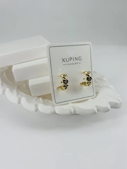 Zirkon Taşlı Pirinç Zirkon Küpe - Kp00348 ürün görseli 1