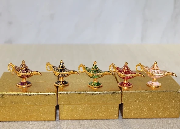 Mineli Metal Alaatin Lambası Alk3837 ürün görseli 1