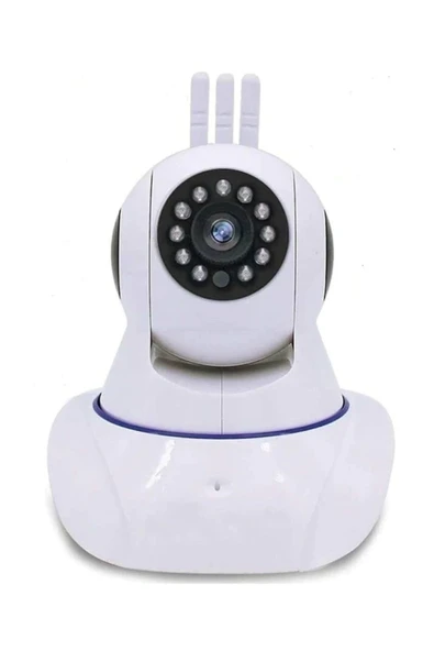 Gece Görüşlü Hd 360 Derece Wifi Ip Kamera Bebek Kamerası ürün görseli 1