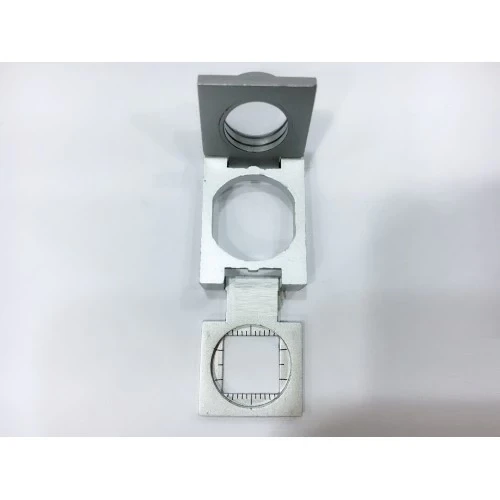 1Cm Full Çelikkaplı Full Çelik Kaplı Katlamalı Büyüteç Th9008A - Resim 3