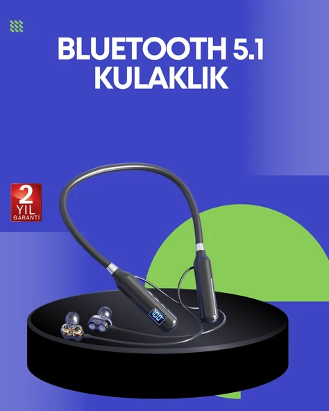 Ergonomik Tasarımlı Ipx4 Suya Dayanıklı Bluetooth Kulaklık ürün görseli 1