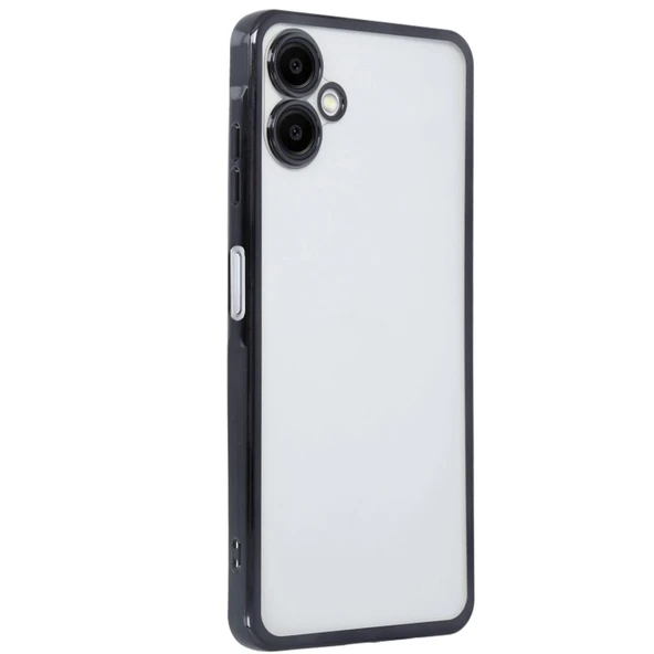 Galaxy A06 Kılıf Lensli Silikon - Siyah ürün görseli 1