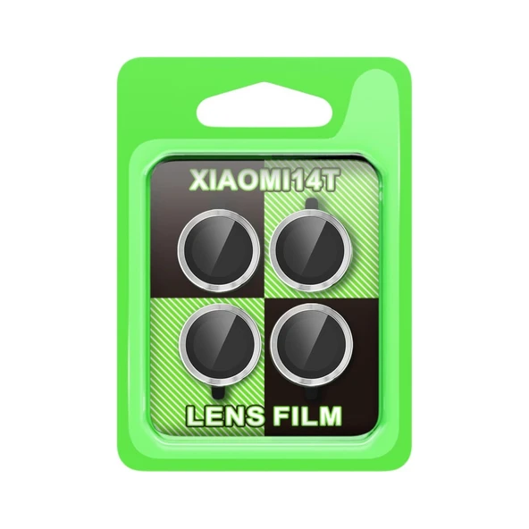 Mi 14T Raze Metal Kamera Lens - Gümüş ürün görseli 1