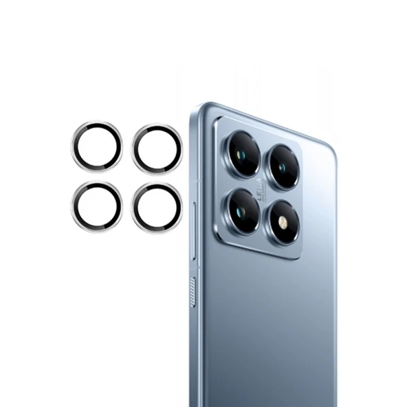 Mi 14T Pro Pvd Metal Kamera Lens - Gümüş ürün görseli 1