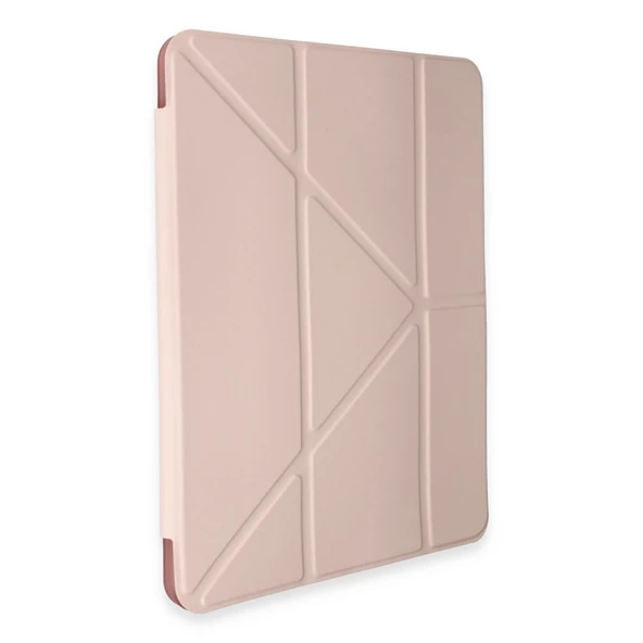 Honor Pad V9 Kılıf Kalemlikli Mars Tablet Kılıfı - Rose Gold ürün görseli 1