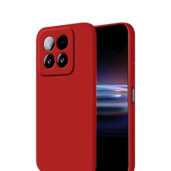 Mi 15T First Silikon - Kırmızı - Resim 2